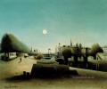 una vista de la ile saint louis desde port saint nicolas tarde Henri Rousseau Postimpresionismo Primitivismo ingenuo